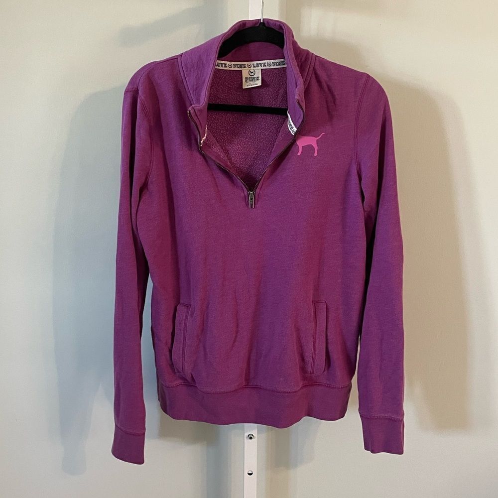 Victoria’s Secret PINK Signature Quarter Zip
